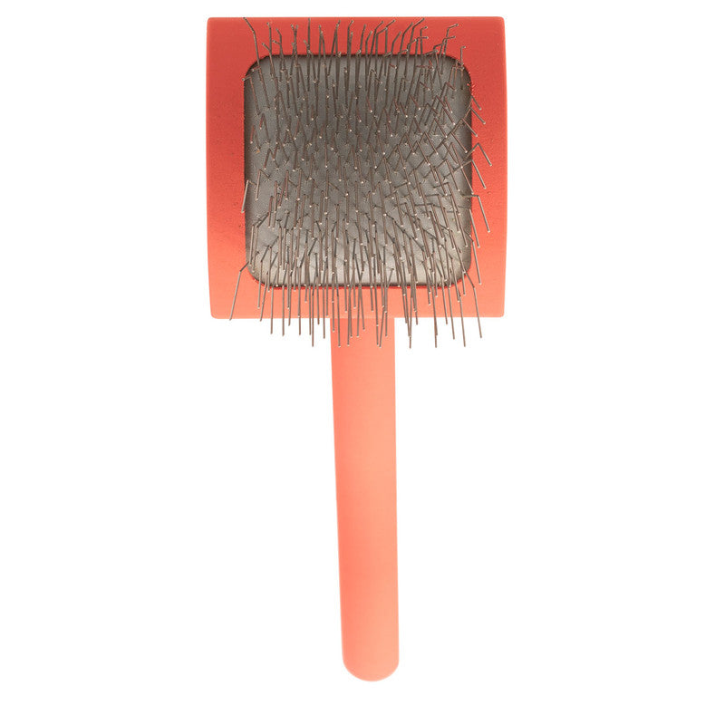 Big G Curved Slicker Coral Brush