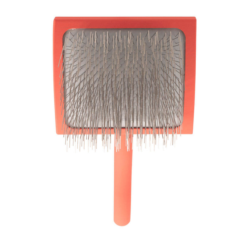 Big G Curved Slicker Coral Brush