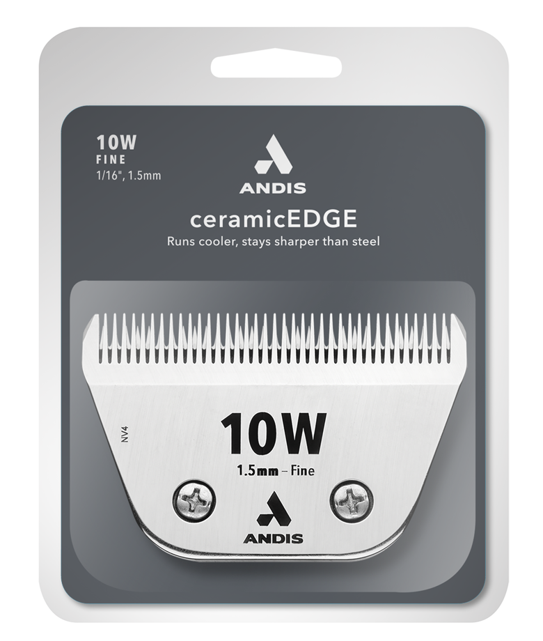 Andis ceramicEDGE® #10W Fine Wide Blade