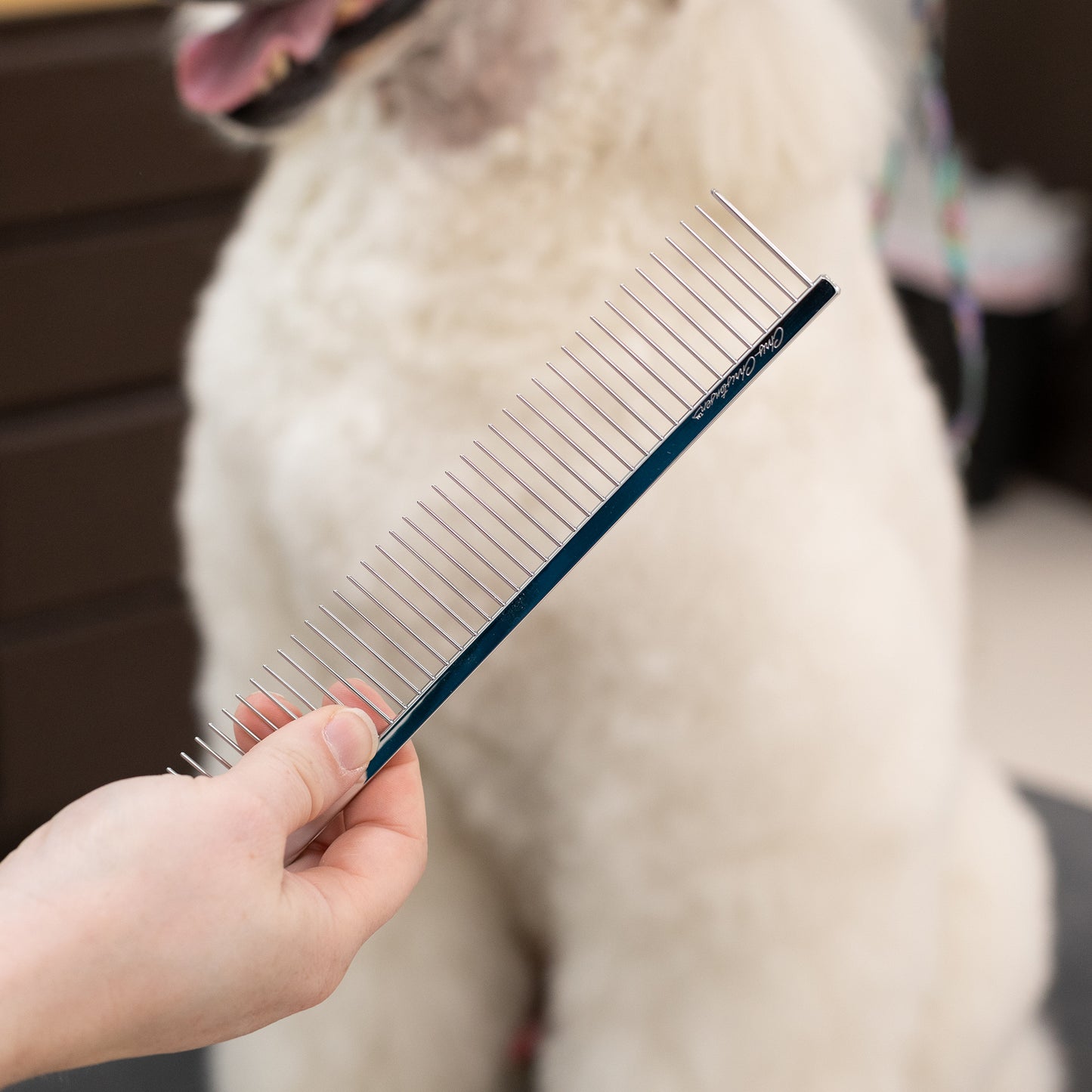 Chris Christensen 9 5/8" Coarse Poodle-Style Buttercomb