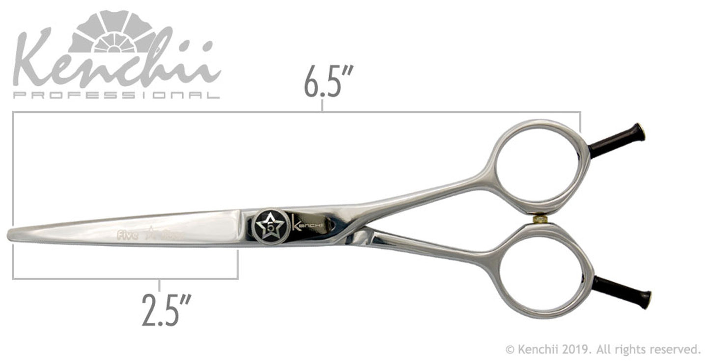 Kenchii Five Star 6.5" Straight Shear