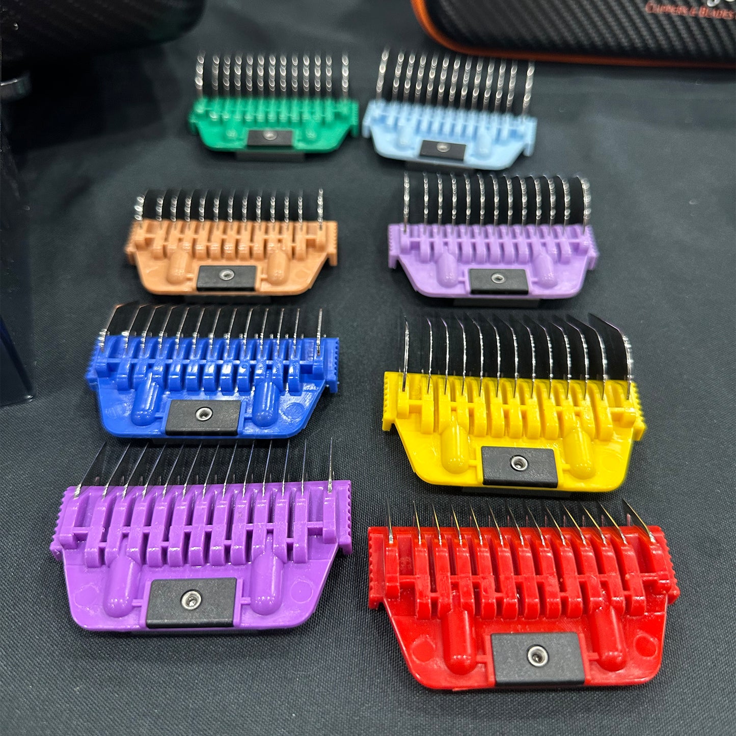 Joyzze 8 Piece Metal Comb Set - A Series & D Series