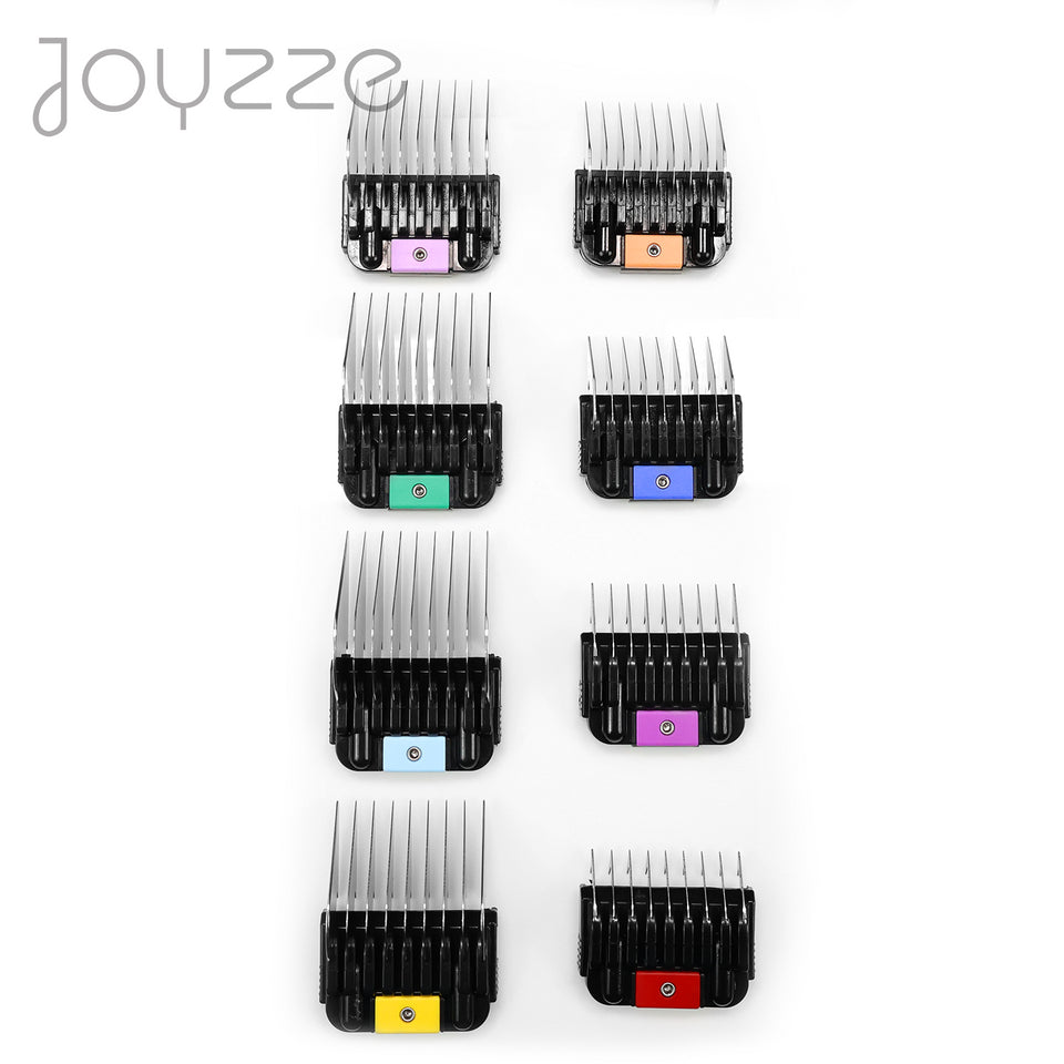 Joyzze 8 Piece Metal Comb Set - A Series & D Series