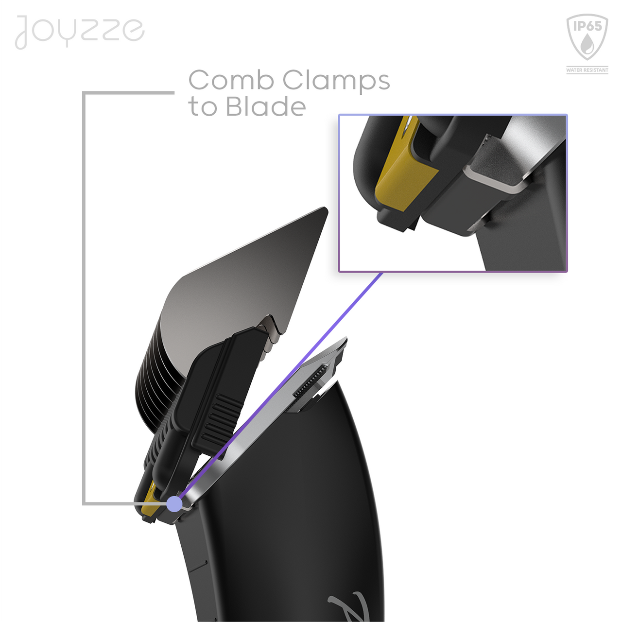 Joyzze 8 Piece Metal Comb Set - A Series & D Series