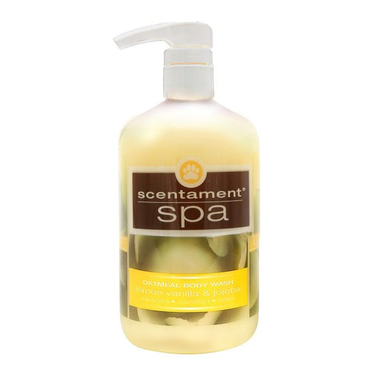 Best Shot Scentament Spa Lemon Vanilla Oatmeal Body Wash