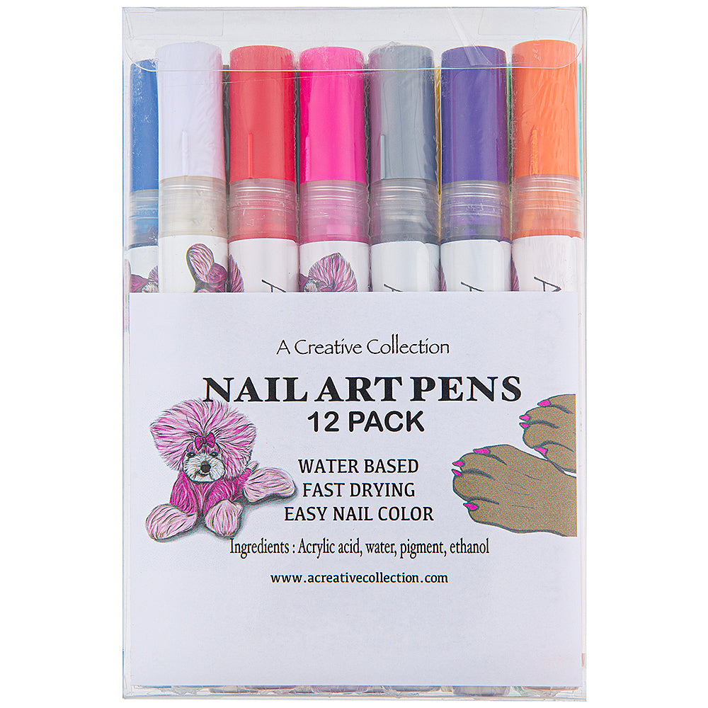 A Creative Collection Nail Pen 12 Pack