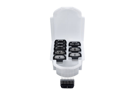 Geib Buttercut Clip on Combs Stainless Steel 9 pack