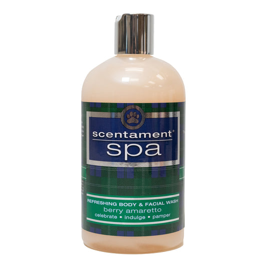 Scentament Spa Refeshing body & Facial Wash Berry Amaretto dog grooming supplies