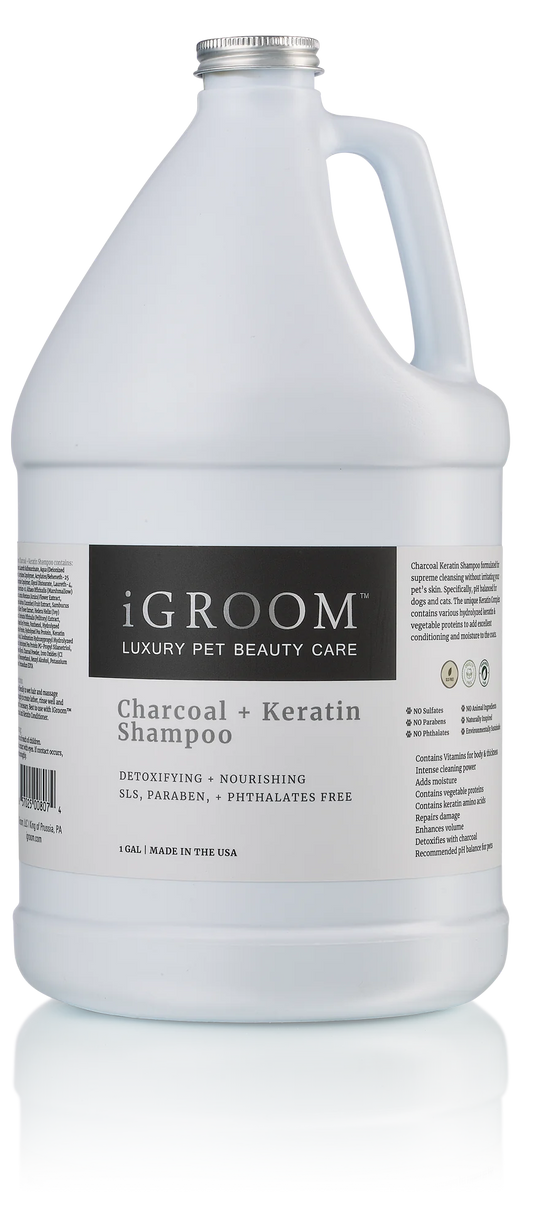 iGroom Charcoal + Keratin Shampoo